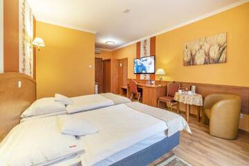 Фото номера Двухместный номер с 1 кроватью Отель Hotel Doris г. Оборники 6