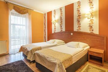Фото номера Двухместный номер с 1 кроватью Отель Hotel Doris г. Оборники 8