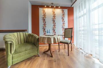Фото номера Просторный двухместный номер с 2 отдельными кроватями Отель Hotel Doris г. Оборники 17